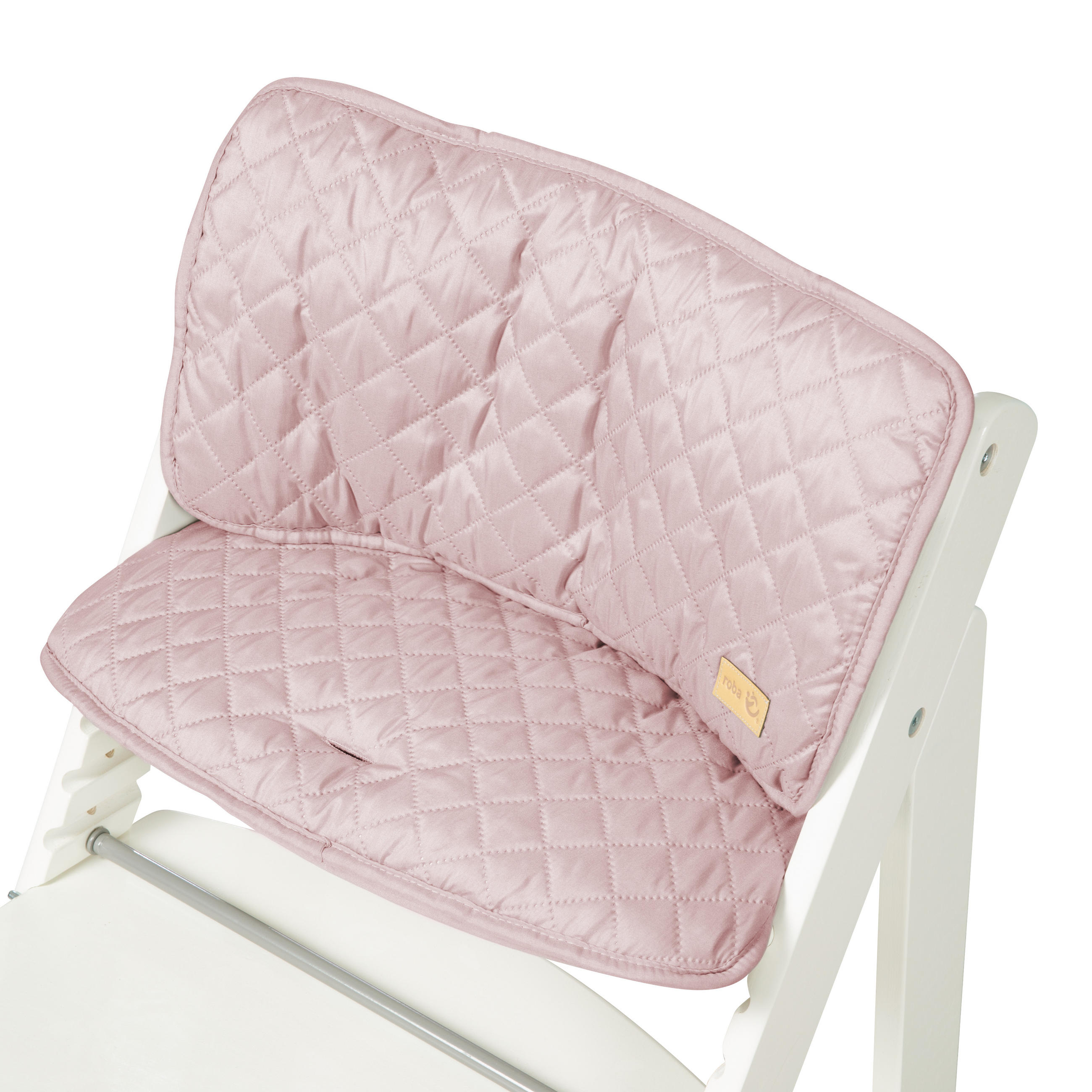 HOCHSTUHL-SITZVERKLEINERER 2-teilig roba Style rosa - Rosa, Textil (40/25/2cm) - Roba