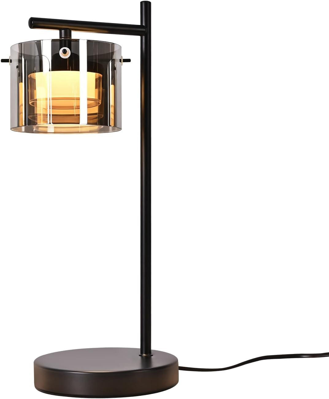LED Schreibtischlampe 18/18/40cm - Schwarz, Metall (18/18/40cm) - Nettlife