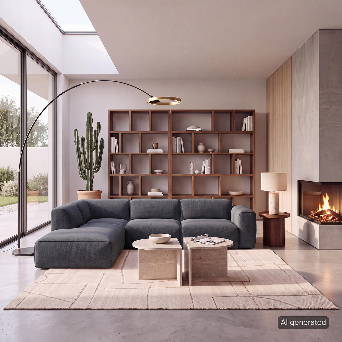 3-SITZER ECKSOFA mit Recamiere - Schwarz/Grau, Kunststoff/Textil (295/231cm) - home24