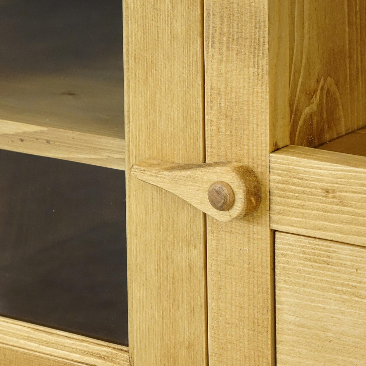 TV-SCHRANK aus Massivholz MEXICANA - Honig, Holz (140/60/50cm) - Seart