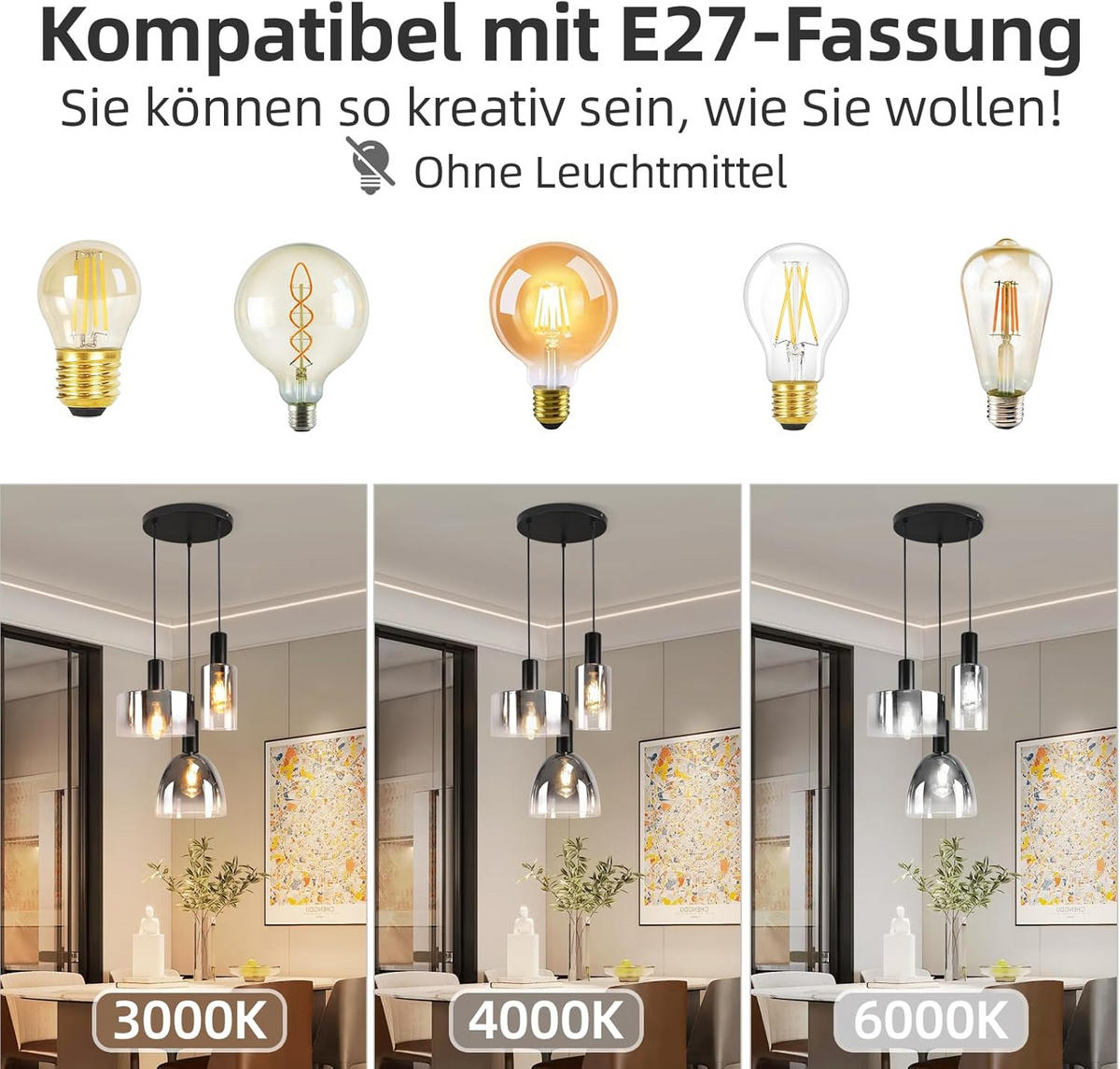 HÄNGELEUCHTE Zarag 25/25/180.5 cm - Schwarz, Metall (180.5/25/25cm) - ZMH
