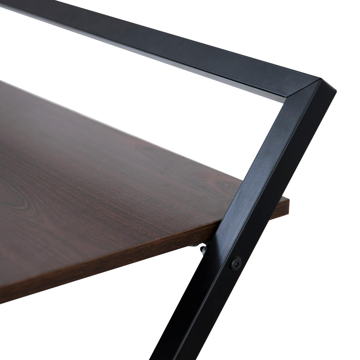 BÜROTISCH Schwarz - Schwarz, Holzwerkstoff (102.9/85.1/102.9cm) - Teamson Home