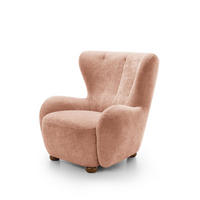 SESSEL CIRO Rosa 88x100x91 cm - Pink, Textil (88/91/100cm) - FURNLUX