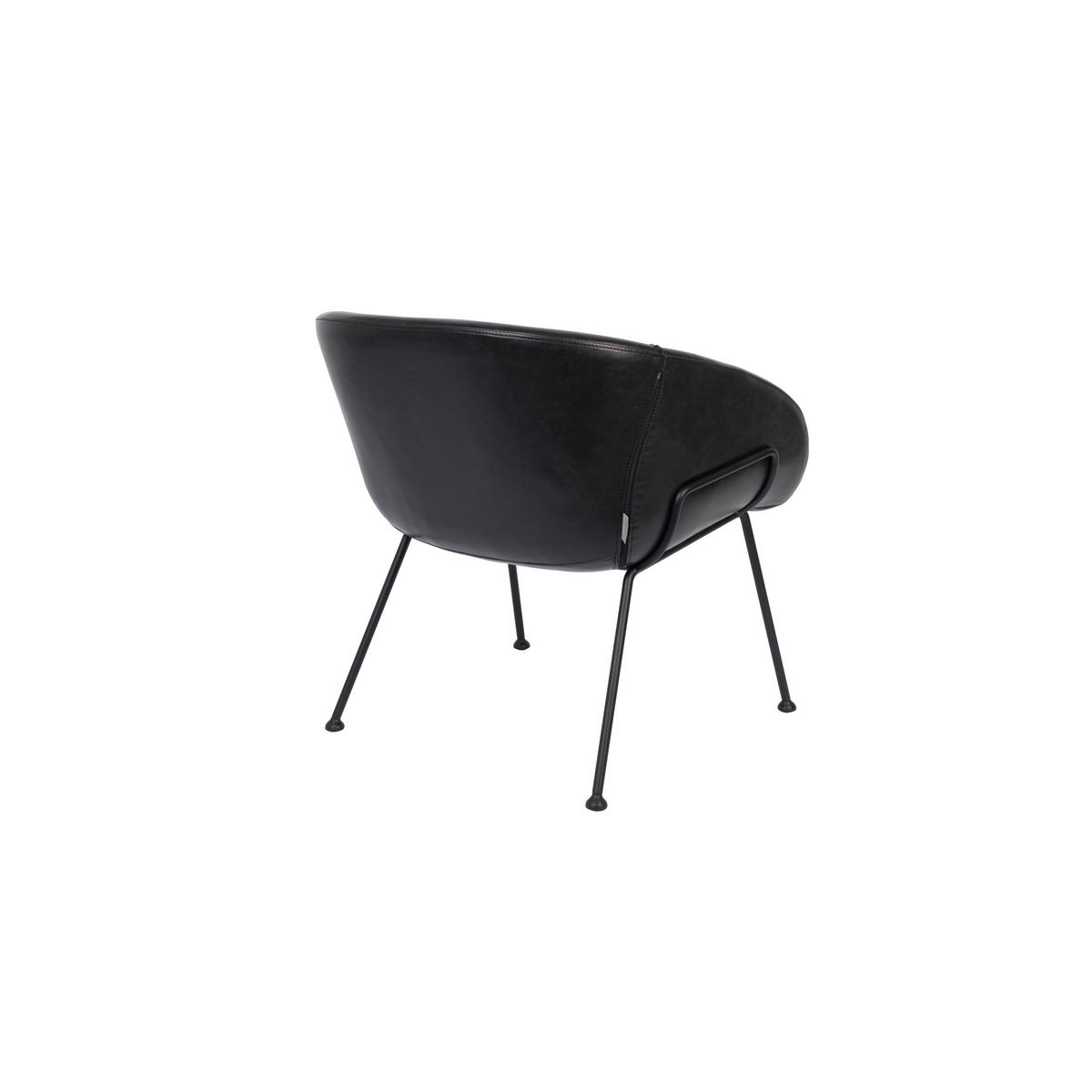 SESSEL Feston Schwarz - Schwarz, Kunststoff (70.5/72/65.5cm) - Zuiver