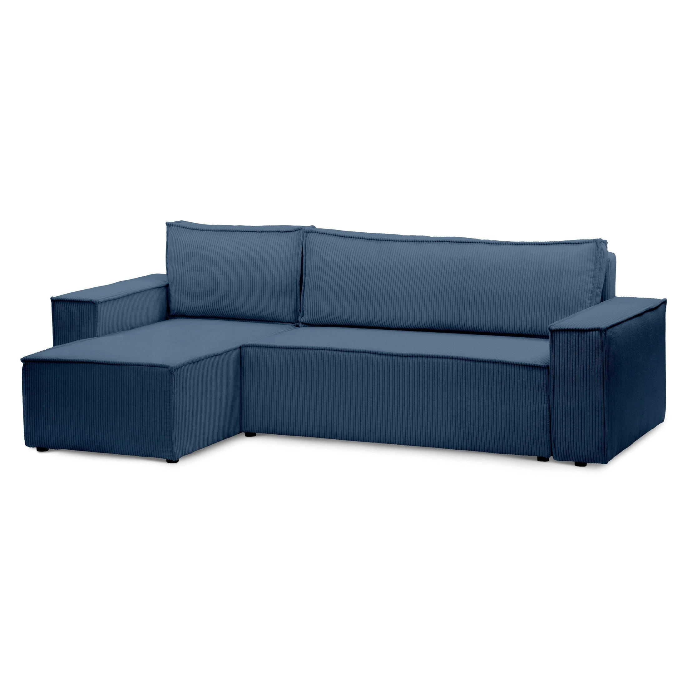 XXXLutz Ecksofa Dunkelblau 244x60 cm