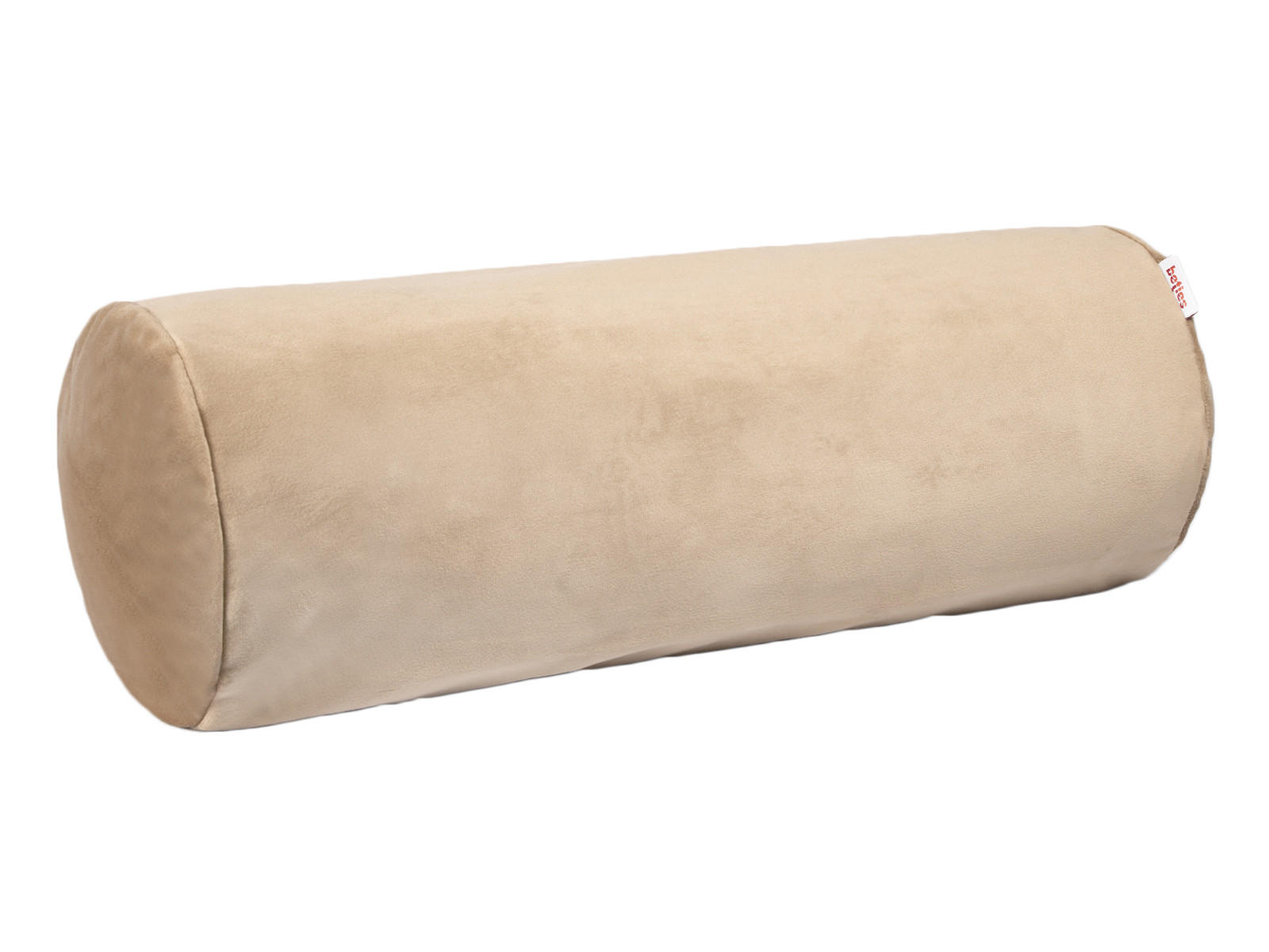 NACKENROLLENHÜLLE Samt&Sonders braun-beige 40/15 cm - Beige, Textil (15/40cm) - beties Heimtextil