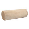 NACKENROLLENHÜLLE Samt&Sonders braun-beige 40/15 cm - Beige, Textil (15/40cm) - beties Heimtextil