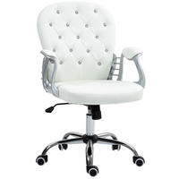 BÜROSTUHL Trelleborg Lund Weiss Kunstleder 59.5/60.5 cm - Weiß, Kunststoff/Metall (59.5/93/60.5cm) - Jamb