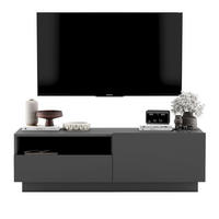 TV-SCHRANK Enjoy Graphit matt Loft Schublade 120 cm - Grau, Holzwerkstoff (120/37/35cm) - Meble Lindner