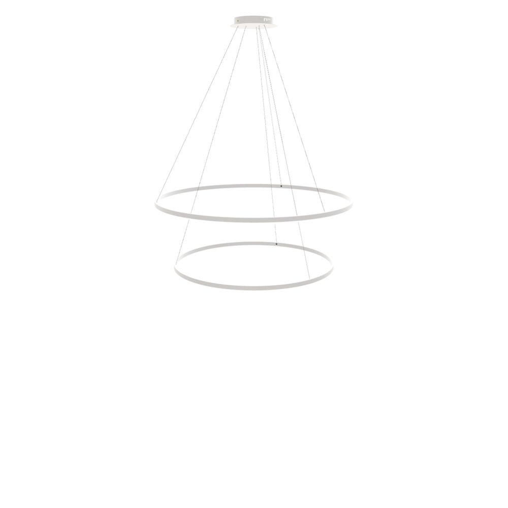s.luce Led-Hängelampe Weiß 120x3.3x1.3 cm