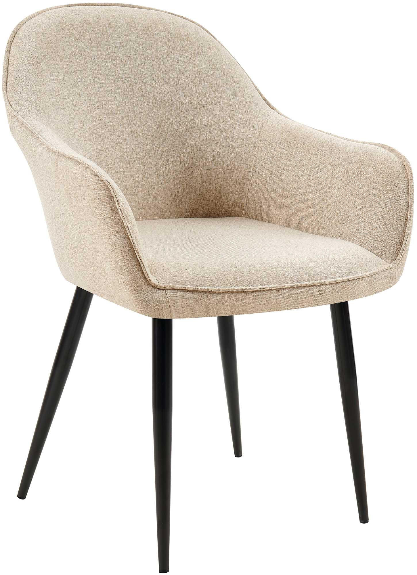 Deluke Esszimmerstuhl Taupe 60x84x60 cm