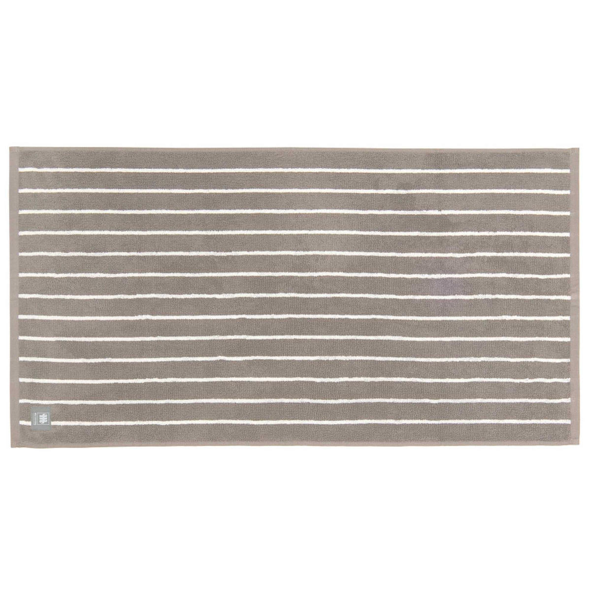 HANDTUCH NEEDLESTRIPE - Grau, Textil (50/100cm) - Musterring