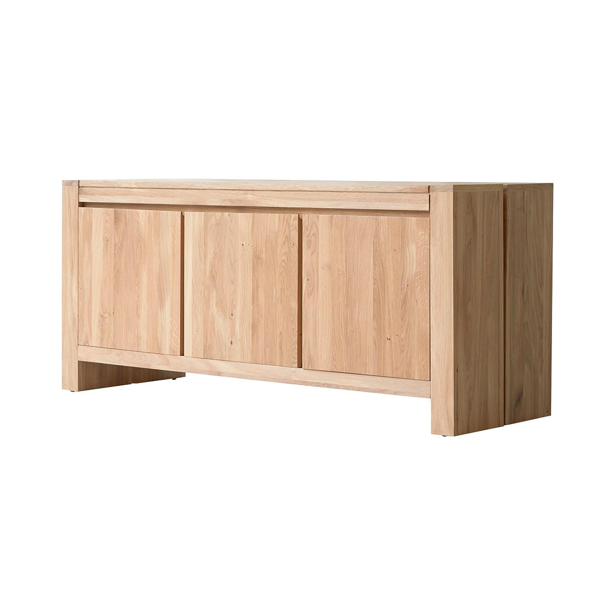 SIDEBOARD Eden Natur aus Eiche - Naturfarben, Holz (160/70/50cm) - Tikamoon