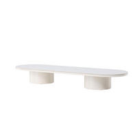 COUCHTISCH NARVIK Beige 60x190x25 cm - Beige, Holzwerkstoff (190/60/25cm) - FURNLUX