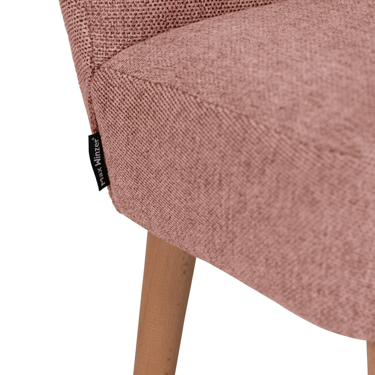 KINDERSOFA 2-Sitzer Katya Flachgewebe lachs - Hellrosa, Kunststoff (97/54/50cm) - 58aufmkessel