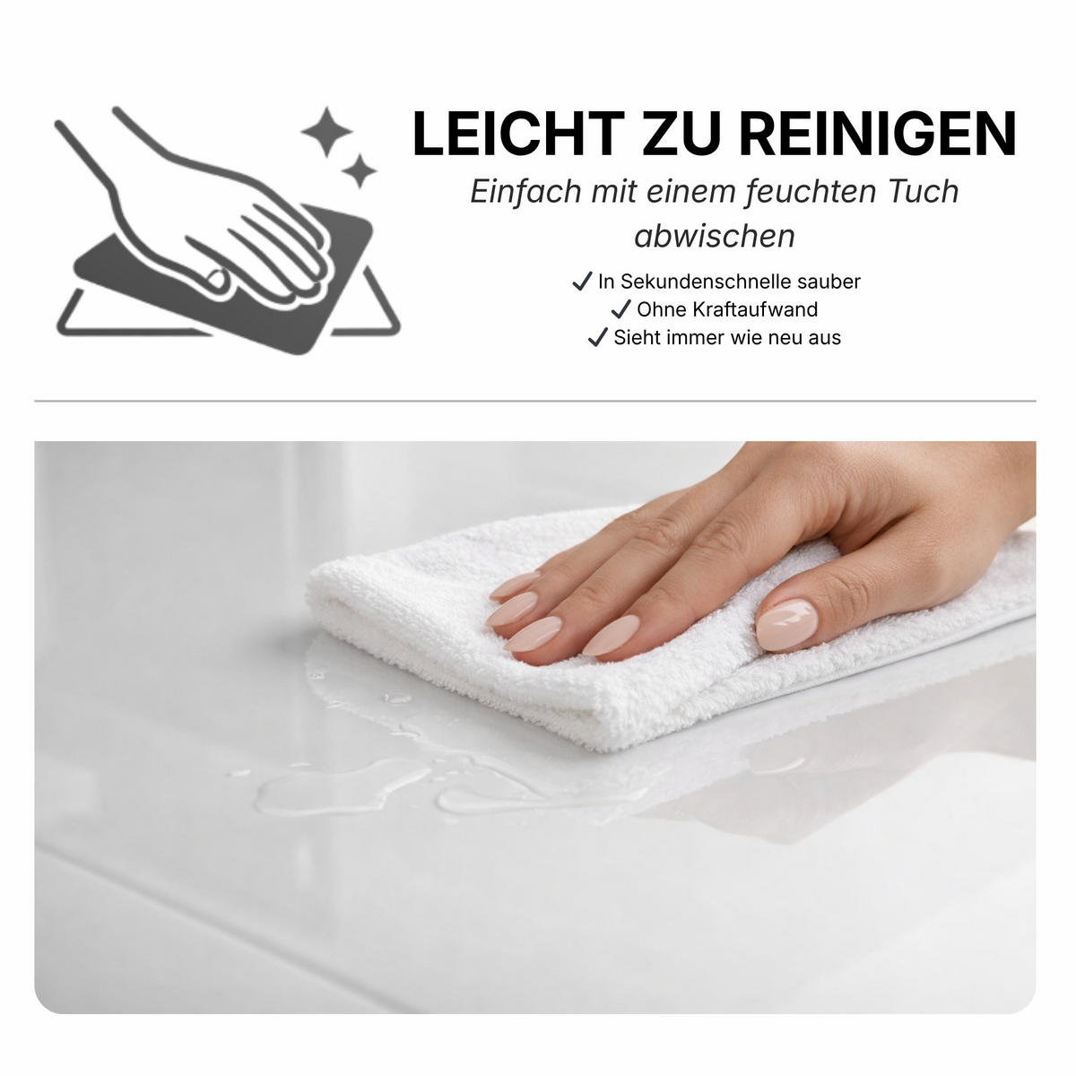 ESSTISCH Weiß Hochglanz Ausziehbar 140 - 180 cm - Weiß Hochglanz, Holzwerkstoff (140/80/75cm) - PROSPERO