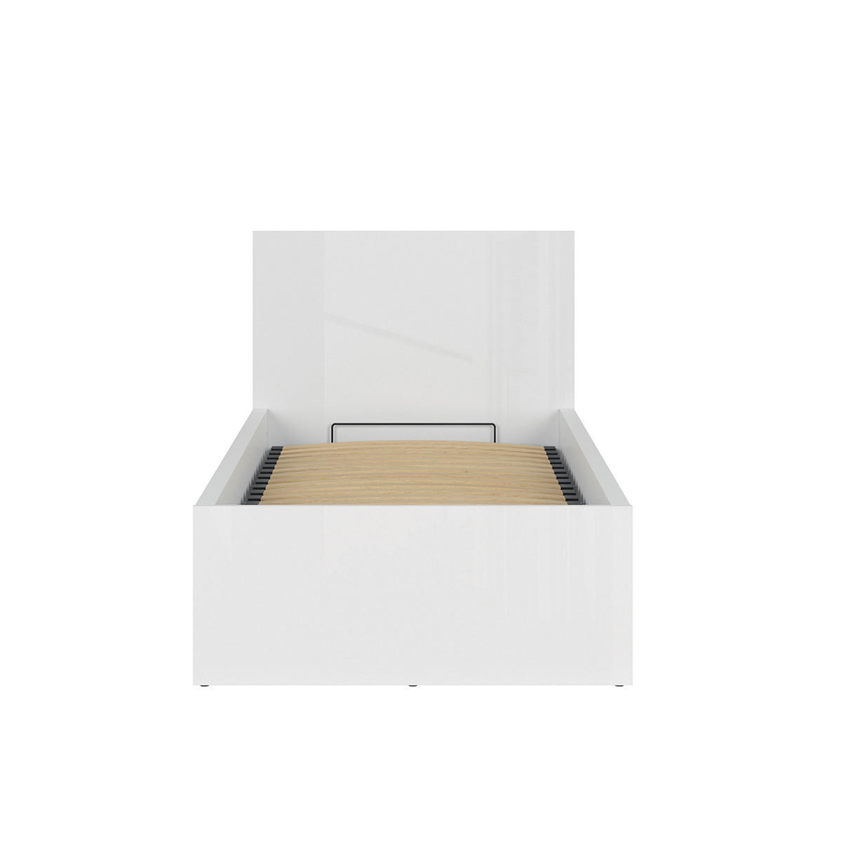 BOXSPRING POSTEL 90/200 Edwin Bílá - bílá, kompozitní dřevo (90/200cm) - Petits-meubles