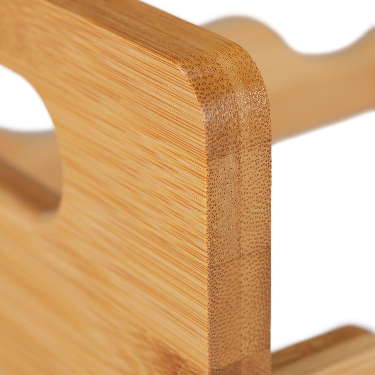 WEINREGAL - Hellbraun, Holz (47/24/18cm) - Relaxdays