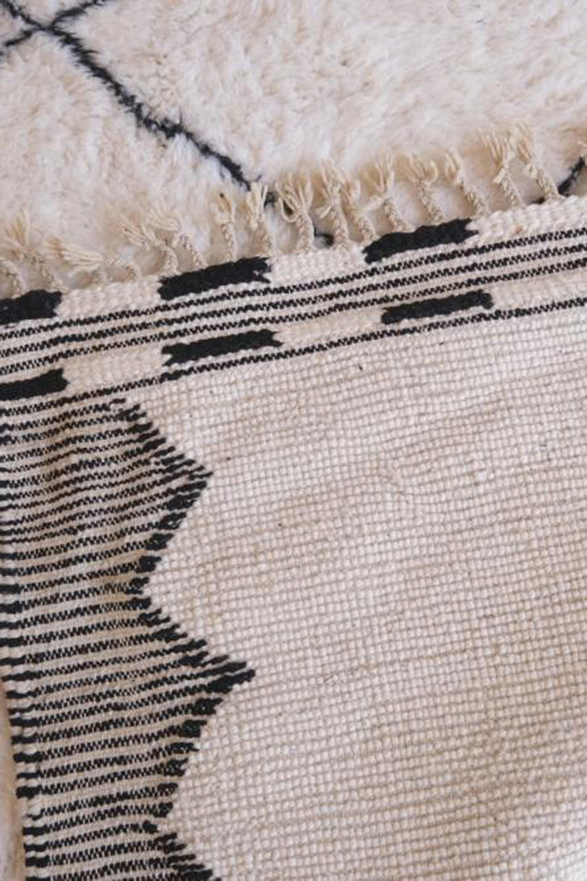 BERBERTEPPICH aus reiner Wolle 249x 348 cm - Weiß, Naturmaterialien (249/348cm) - AFK Living