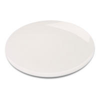 SPEISETELLER Kaiser, Fine Bone China, Weiß glasiert, 27 cm - Weiß, Keramik (27/27/2.5cm) - Goebel
