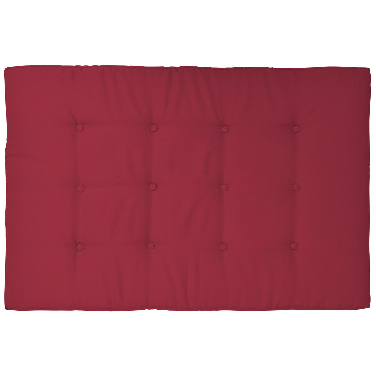 PALETTENKISSEN Eco Elements Sitz 120/80/15 cm Rot - Rot, Textil (80/15/120cm) - Beautissu 