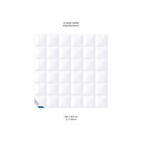 WINTERBETTDECKE KLASSIK Entendaunen warm - Weiß, Naturmaterialien/Textil (200/200cm) - Böhmerwald