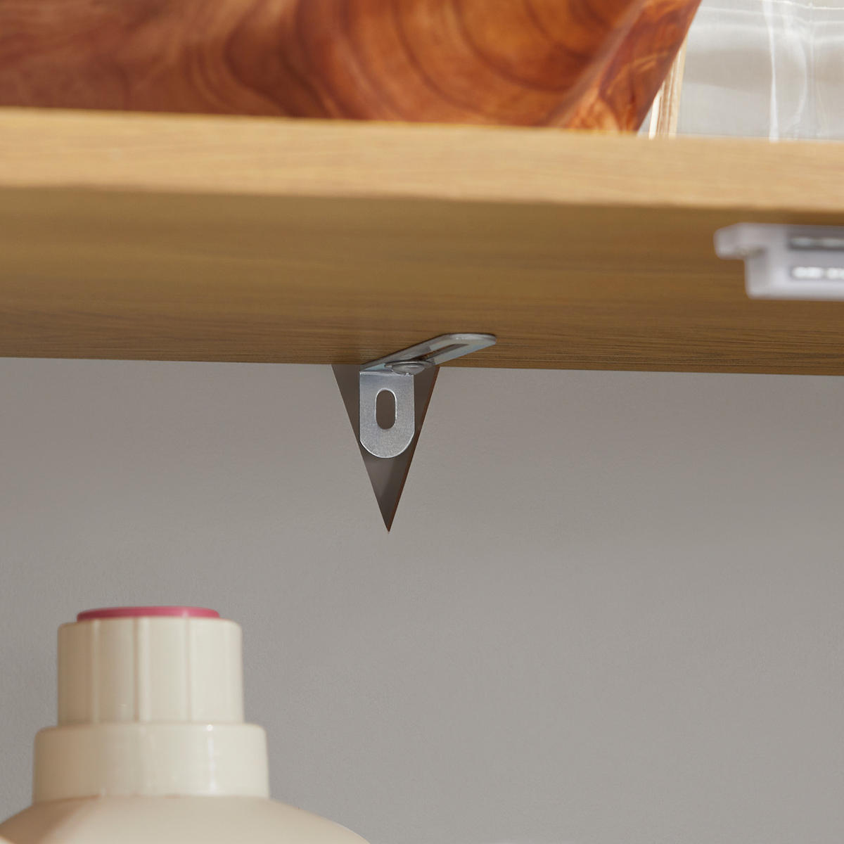 BADEZIMMERSCHRANK Weiß - Weiß, Holzwerkstoff (60/82/30cm) - SoBuy