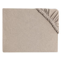 SPANNBETTLAKEN, 100x200 cm, 100% Baumwolle, Taupe - Taupe, Textil (100/200cm) - Zollner