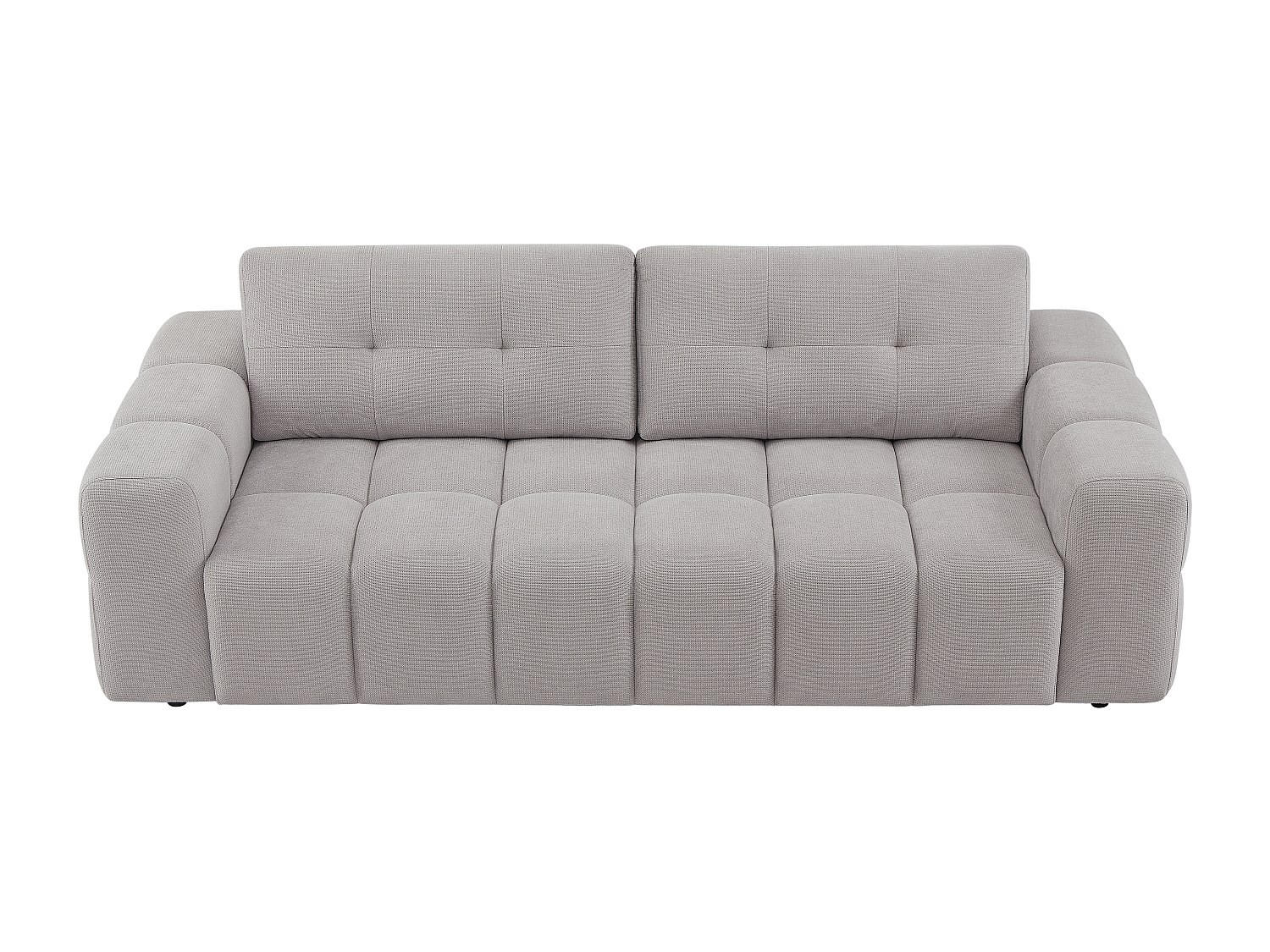 Vente-Unique Sofa Hellgrau 220x78x100 cm