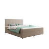BOXBETT FADO 1 mit Matratze H3 und Topper 180x200 Zoom 1 - Creme, Holz/Textil (180/200cm) - Bedante