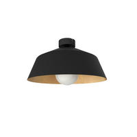 DECKENLEUCHTE - Goldfarben, Metall (35/35/20cm) - Lumicom