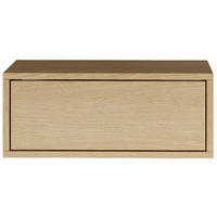 NACHTTISCH hängend Framme Eiche Holzoptik, 50 cm - Beige, Holzwerkstoff (50/20.8/36cm) - Selsey