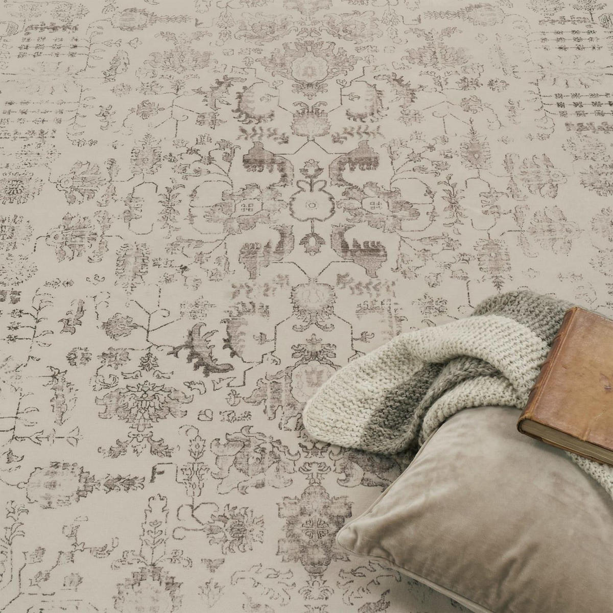 KURZFLOR-TEPPICH SEMER 427 BEIGE 120X160 - Beige, Kunststoff (120/160cm) - Paco Home