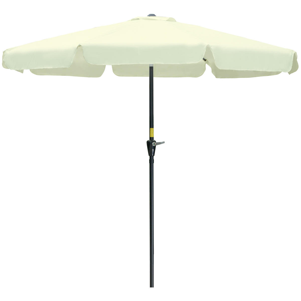 SONNENSCHIRM rund DE-11568 Beige - Beige, Textil (266/266cm) - ComfortXL