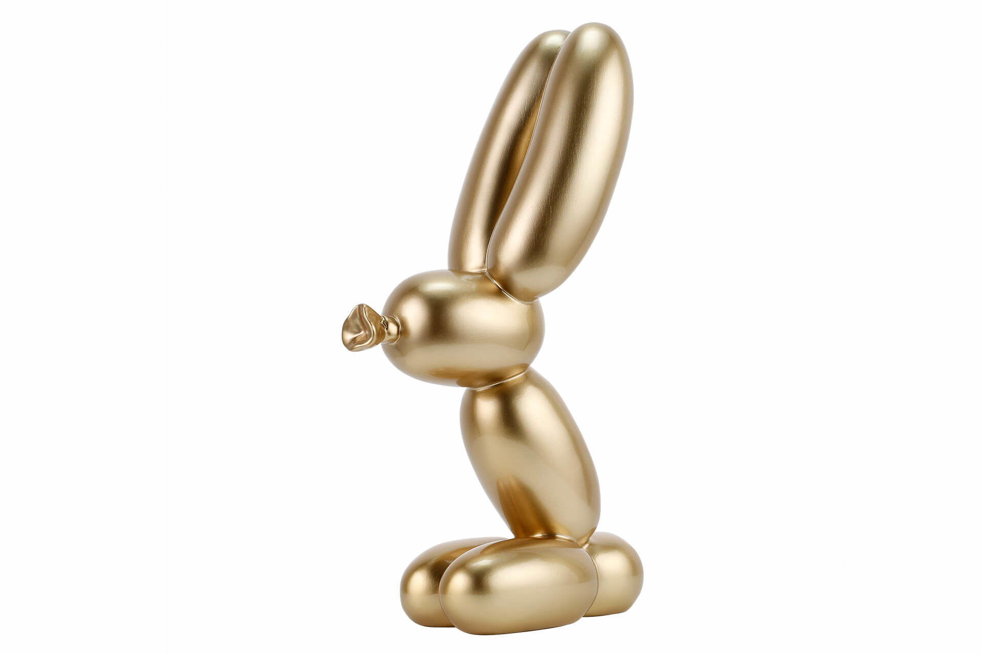 SKULPTUR Gold 32/18 cm - Goldfarben, Stein (32/18/11cm) - KUNSTLOFT