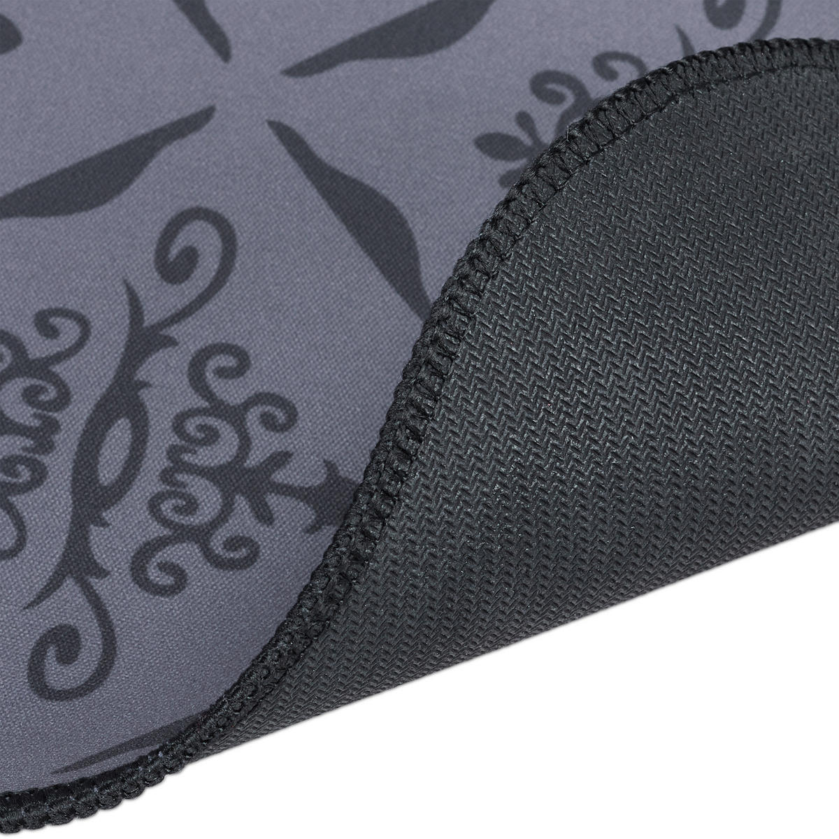 POKERMATTE - Anthrazit, Kunststoff/Textil (120/60cm) - Relaxdays