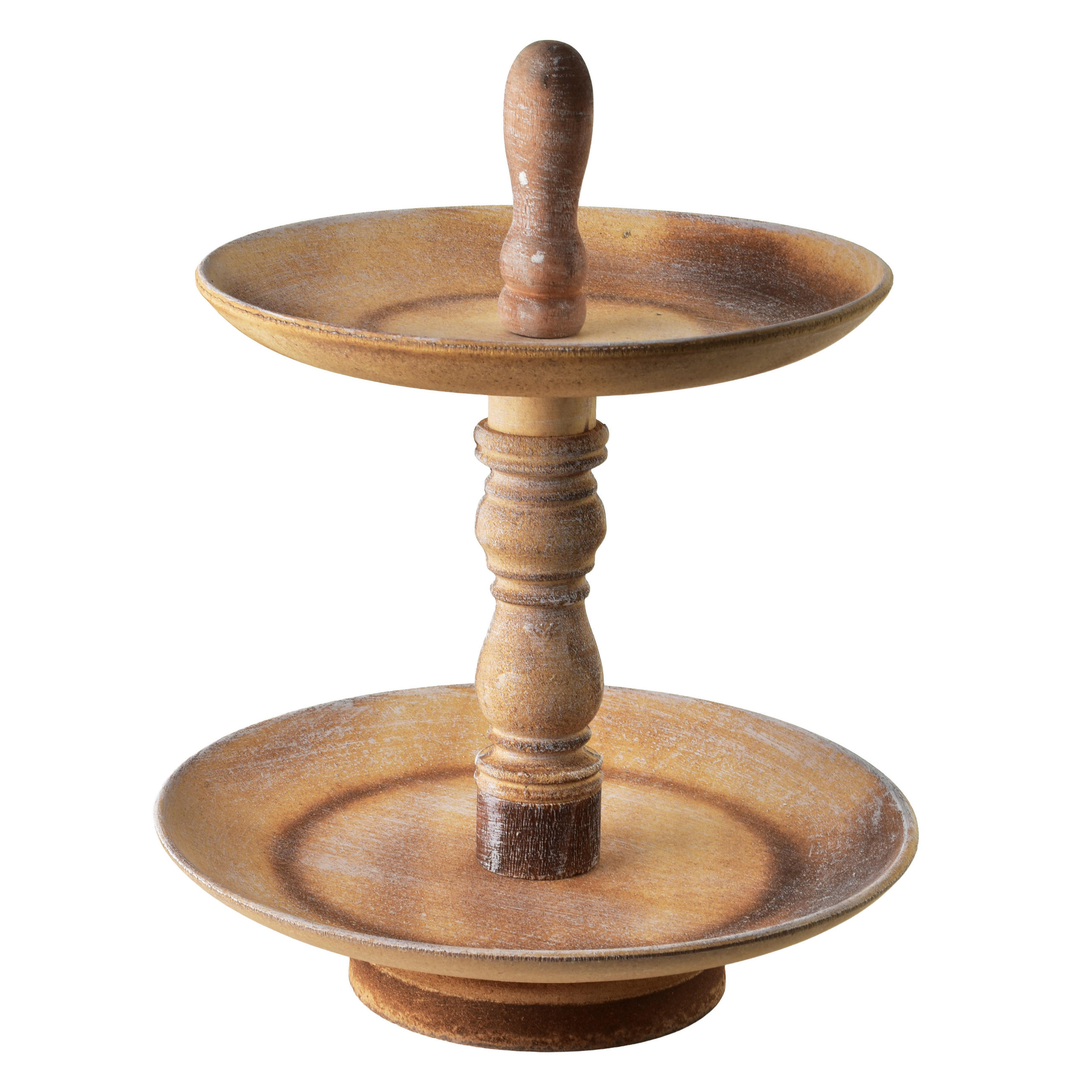 ETAGERE Daz Natur 21/24/30 cm Holz - Beige, Holz (24/30cm) - Mondex