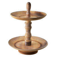 ETAGERE Daz Natur 21/24/30 cm Holz - Beige, Holz (24/30cm) - Mondex