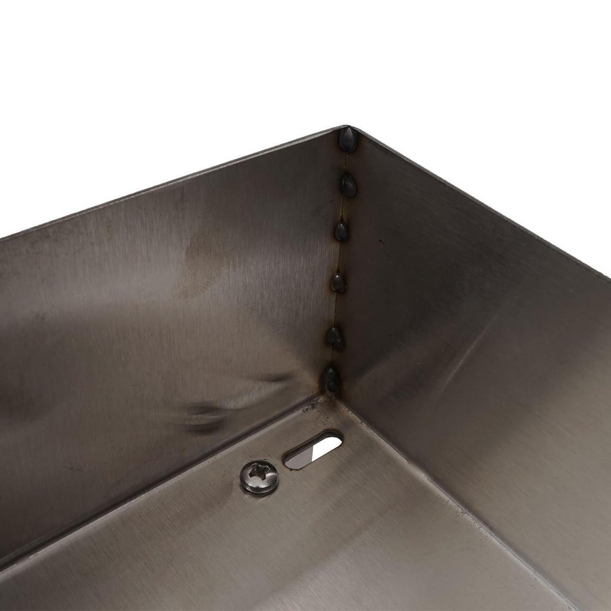 MÄHROBOTER-GARAGE mit Pflanzkasten 37x60x70cm Metall Edelstahl - Silberfarben, Metall (60/37/70cm) - PROREGAL