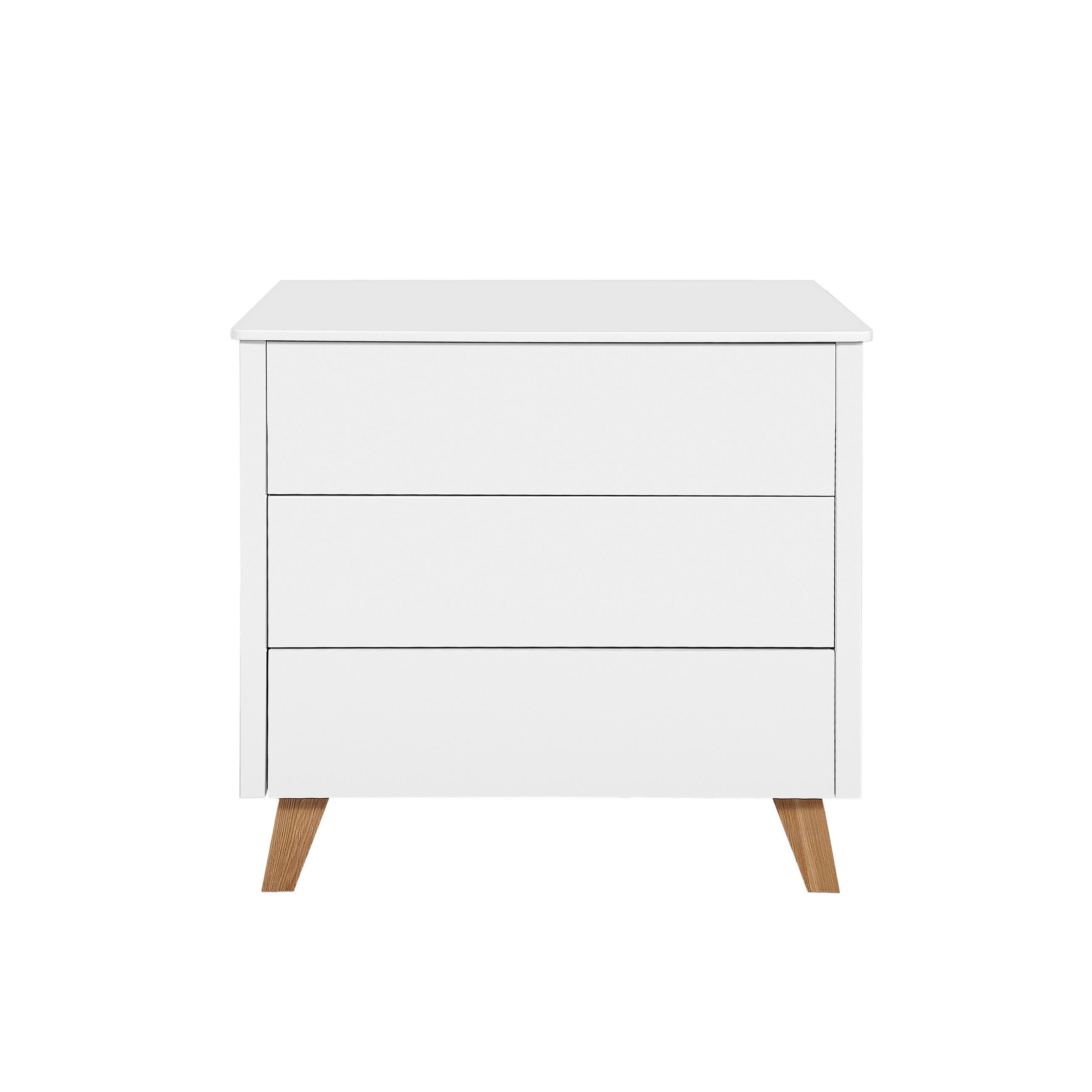 KINDERKOMMODE Zara – minimalistisches Design und moderner Komfort - Weiß, Holzwerkstoff (94/88/51.5cm) - RAUMHIRSCH FURNITURE