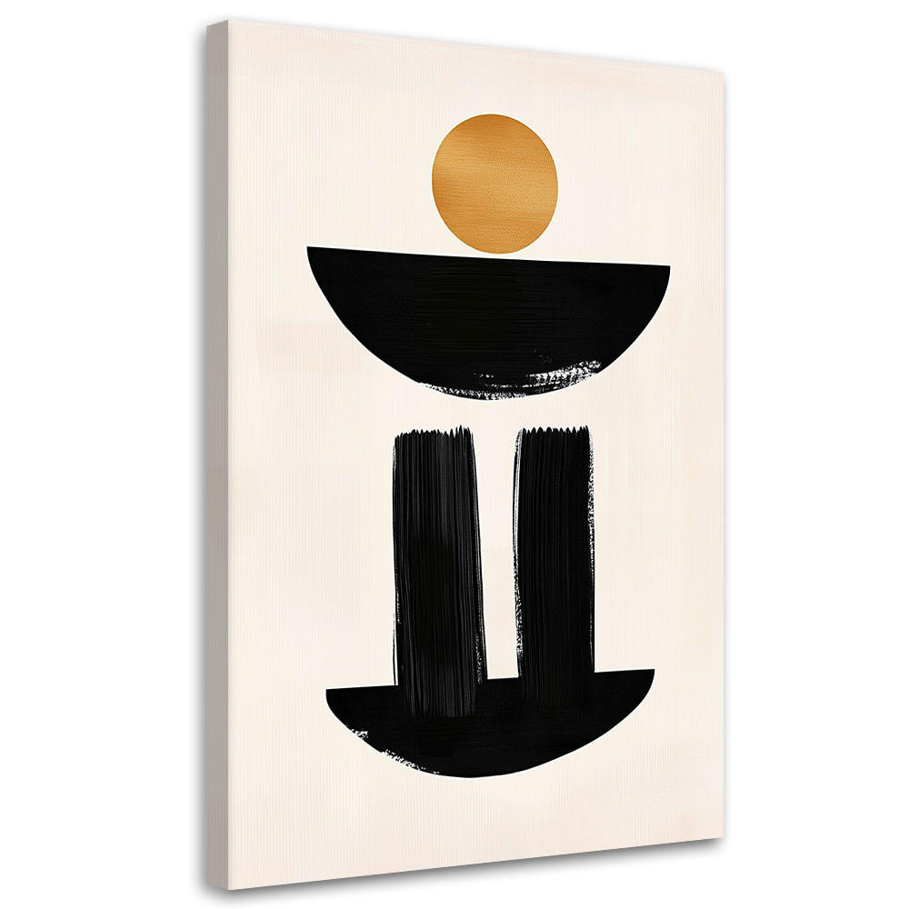 Feeby Leinwandbild Beige 40x60 cm