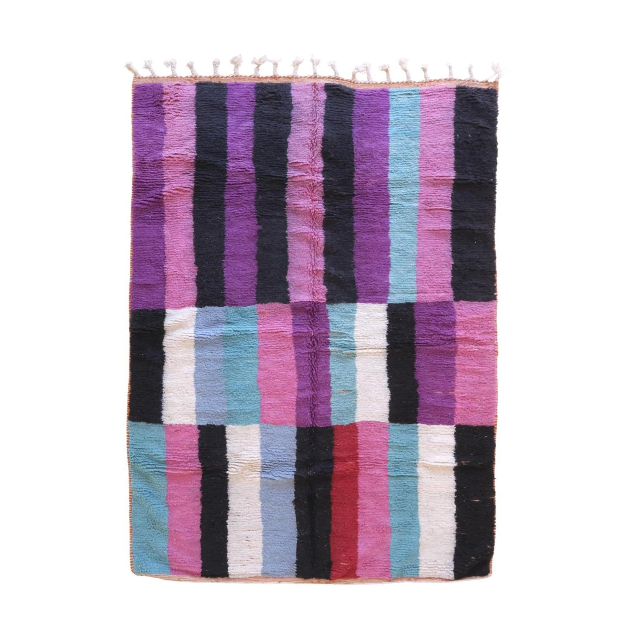 TEPPICH aus Wolle abstrakt aus Marokko 200x 300 cm - Multicolor, Naturmaterialien (200/300cm) - AFK Living