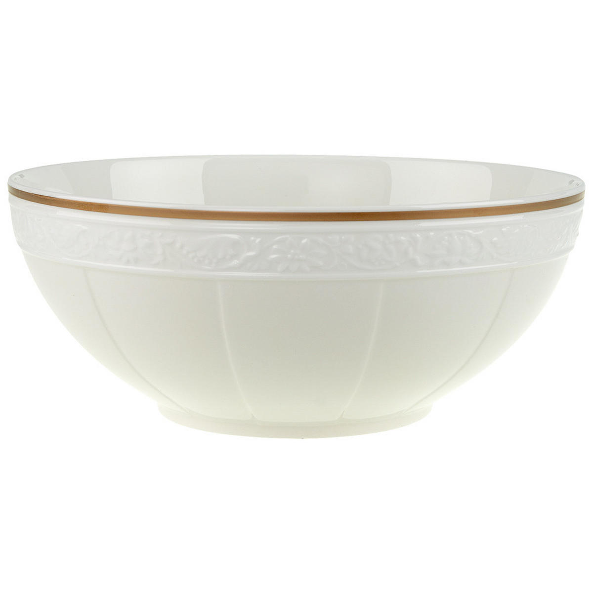 SCHÜSSEL RUND Ivoire beige 21 cm - Beige, Keramik (21cm) - Villeroy & Boch