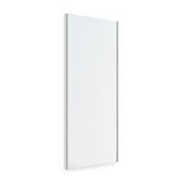 INNENSPIEGEL Ausziehbarer für Schränke, Grau metallic, Stahl und Kunststoff und Glas - Silberfarben, Metall (52/7/106cm) - EMUCA