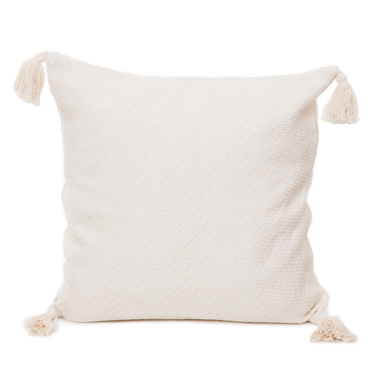 KOPFKISSENBEZUG Morris ecru 45/45 cm - Ecru, Textil (45/45cm) - Homla