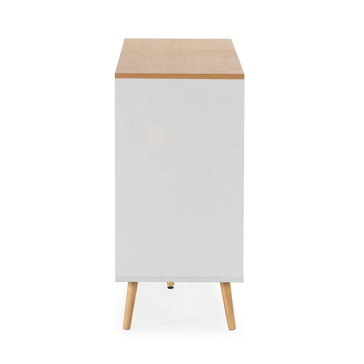 SIDEBOARD Desi 3 türen Weiß - Weiß, Holzwerkstoff (140/80/40cm)