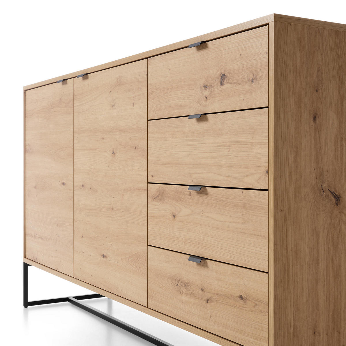 SIDEBOARD BEIGE - Beige, Holzwerkstoff (153/89/39cm) - FURNLUX
