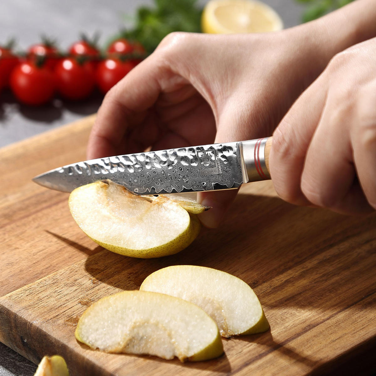 ALLZWECKMESSER 12 cm - Braun, Holz/Metall (89cm) - Zayiko