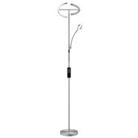 DECKENFLUTER Auralis,31,5 x 188 cm ,Nickel matt - Nickelfarben, Metall (31.5/31.5/188cm) - tectake