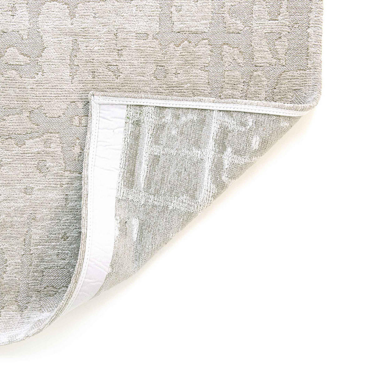 TEPPICH Dry Beige Structures Baobab 80/250 cm - Beige, Textil (80/250cm) - Louis De Poortere